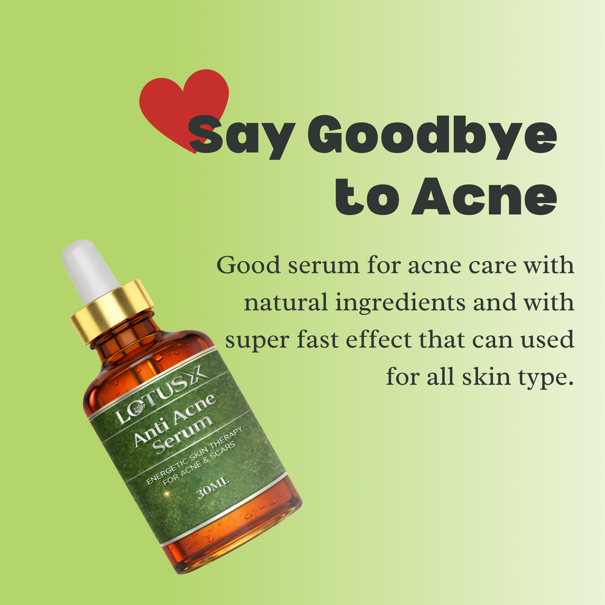 Pimples & Acne Removing Serum - 30ml - Image 3